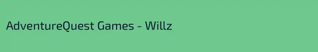 AdventureQuest Games - Willz